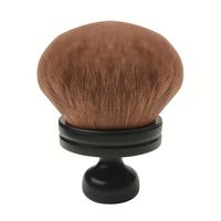 Pinceau de maquillage multifonctionnel surdimensionné et doux pour poudre libre et poudre fixante couvrant le cou et le corps