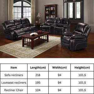 Juego de Muebles de Sala de Estar Estilo Nórdico Frank - Serie Moderna y Minimalista de Sofá Tapizado y Mesa de Centro - Product Image 3
