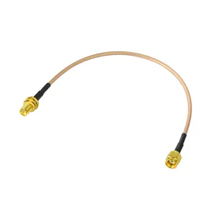 (SMB,N,BNC,MCX,MMCX)RG316 Überbrückung kabel SMA-Stecker auf SMA-Buchse Pigtail-Kabel