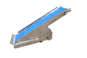 Nouveau Convoyeur à Bande Sanitaire de Qualité Alimentaire pour Grains Emballés et Snacks, Bande en Acier Inoxydable, Vitesse Réglable, Composants Clés - Roulements - Product Image 2