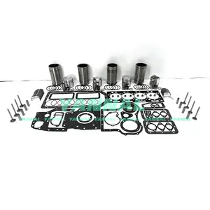 Kit De Reparo K4100D Com Conjunto De Juntas De Cilindro Anéis De Pistão Válvulas De Rolamento De Forro Para Peças De Motor Weichai K4100D