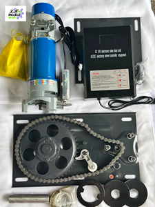 <span class=keywords><strong>Moteur</strong></span> de porte à enroulement DC500KG 24V, <span class=keywords><strong>moteur</strong></span> latéral <span class=keywords><strong>pour</strong></span> usage en entrepôt, design moderne, construction <span class=keywords><strong>métallique</strong></span>, fonctionnement facile - Product Image 2