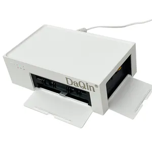 Stampante fotografica termica stampante per cellulare in pelle portatile Mini macchina da stampa tascabile