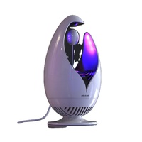 Lampe anti-moustiques électrique ABS, photocatalytique, tue-mouches, répulsif solide pour animaux