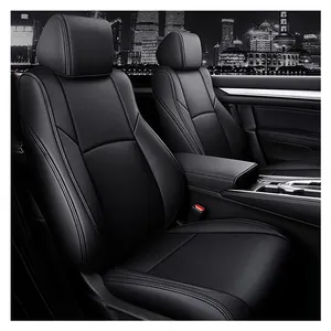 Housses de siège de voiture en cuir originales, accessoires de voiture, décoration intérieure, housse de siège de voiture personnalisée pour Honda Accord 2020 +