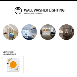 Optics Hotel Slaapkamer Wandwasserlamp PMMA Materiaal <span class=keywords><strong>LED</strong></span> COB Lenzen 12/24/36 Graden Stralingshoek Binnenverlichting Reliëfsculptuurverlichting - Product Image 6