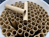 Machine automatique à grande vitesse pour la fabrication de tubes en papier pour stylos à bille, pour petits tubes avec deux types de porte-papier