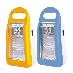 <b>Led</b> Emergency <b>Light</b> Portable <b>Rechargeable</b> With Solar Panel For Camping Outdoor Use White <b>Light</b> 30000 Hours Lifespan - Product Image 3