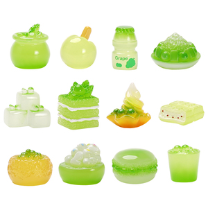 Miniature di Cibo in Resina Traslucida Assortite all'Ingrosso: Anguria, Limone, Uva, <span class=keywords><strong>Frutta</strong></span> e Dessert per Decorazioni Casa delle Bambole e Fai da Te - Product Image 4