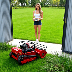 Tondeuse à gazon à essence 4 temps haute puissance, qualité DIY intelligente pour utilisation en jardin, prix d'usine - Product Image 2