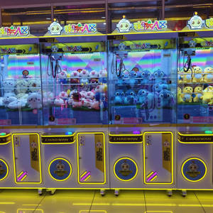 Großhandel Zenewood Mega Mini Klauen kran Maschine Plüschtiere 1 Jahr Garantie Münz zahlungs option Kostenloses Spiel für Geschäfte anpassbar - Product Image 2