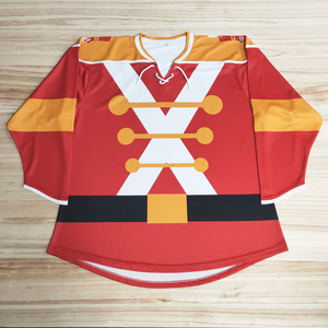 Jersey de Hockey con Logotipo Personalizado, Impresión Digital, Secado Rápido, 100% Poliéster, Uniforme para Entrenamiento y Juego de Hockey sobre Hielo - Product Image 2