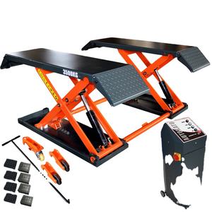Fostar OEM ISO CE penyelarasan roda bersertifikasi 1M Low Rise Median mobil Hoist hidrolik listrik pengangkat gunting otomatis portabel - Product Image 1