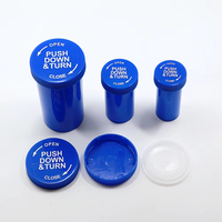 Vente en gros de flacons de médicaments en plastique sur mesure de 50ml 30ml 25ml 20ml 15ml 10ml et 5ml avec couvercles à l'épreuve des enfants