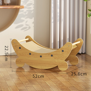 Griffoir pour chat de haute qualité, personnalisé, écologique, en panneau de particules, style moderne classique pour chats - Product Image 6