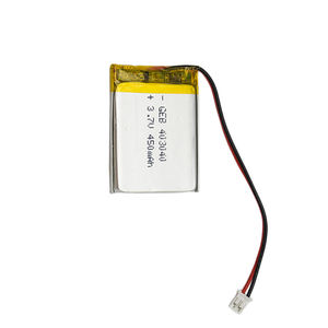 GEB Venta caliente 403040 recargable batería de lipo de <span class=keywords><strong>3</strong></span>,7 v 450mah batería de polímero de iones de litio - Product Image 6
