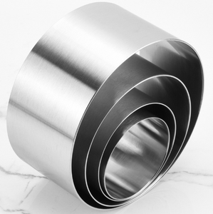 Moldes Redondos <span class=keywords><strong>para</strong></span> Tartas de Mousse de Acero Inoxidable de Primera Calidad, Cortadores de Galletas de 5/6/8/10 cm, <span class=keywords><strong>Molde</strong></span> <span class=keywords><strong>para</strong></span> Hornear Donuts, Tartas de Queso y Tiramisú - Product Image 5