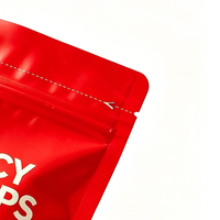 Sachet Doypack laminé PET/VMPET/PE de qualité alimentaire, sac refermable à fermeture éclair résistant à l'humidité pour chips et noix, pochette verticale personnalisable avec logo