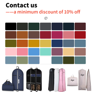 Sacs de vêtement transparents <span class=keywords><strong>pour</strong></span> accrocher des sacs de costume de vêtements <span class=keywords><strong>pour</strong></span> la couverture de vêtements de stockage de garde-robe avec fermeture à glissière - Product Image 2