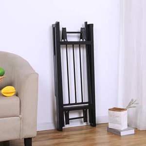 Estructura de Mesa Plegable con Soporte de Patas Metálicas con Resorte, 158x38x73, Diseño Minimalista - Product Image 2