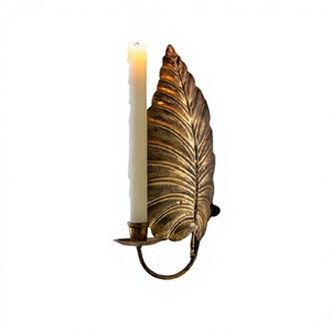 Porte-bougie mural en métal au design attrayant, de qualité supérieure, forme personnalisée, en promotion. - Product Image 1