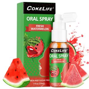CokeLife OEM ODM Spray buccal aphrodisiaque à effet profond, marque privée, réduit le réflexe de gag, spray oral sexy pour femme - Product Image 1