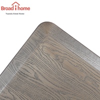 Tapis de cuisine modernes anti-fatigue Tapis de porte d'entrée en cuir PU personnalisé avec fonction antidérapante pour la salle de bain