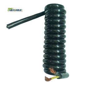 Câble en <span class=keywords><strong>spirale</strong></span> en PVC PU personnalisé en gros, 2, 3, 4, 5, 6, 7 conducteurs, câble en <span class=keywords><strong>spirale</strong></span>, câble enroulé - Product Image 3