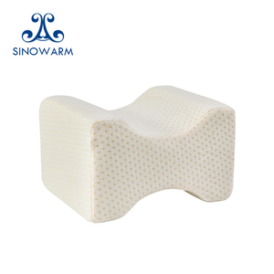 Oreiller de repos pour le soutien de la posture des <span class=keywords><strong>genoux</strong></span> et des jambes en mousse à mémoire de forme tricotée pour une utilisation en chambre - Product Image 5