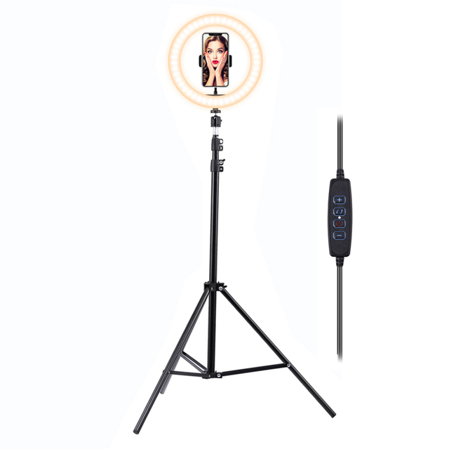 Cheap Price 12 Inch Selfie Ringlight Led With 1.6m 2.1m Tripod Stand Best Ring Light for Makeup Artist Product Photography