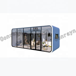 Maisons préfabriquées multifonctionnelles, maisons modulaires miniatures personnalisées, portables, pratiques, construction de magasins, <span class=keywords><strong>immobilier</strong></span> - Product Image 3