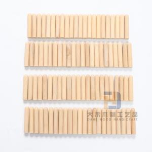 Pasador de <span class=keywords><strong>madera</strong></span> maciza sin terminar de <span class=keywords><strong>20</strong></span>/25/30mm, pasadores de <span class=keywords><strong>varilla</strong></span> de <span class=keywords><strong>madera</strong></span> para accesorios de muebles, manualidades, proyecto de bricolaje - Product Image 1