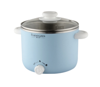 1.5 litres portable antiadhésif facile à nettoyer hot pot table électrique étudiant dortoir multi cuisinière mini marmite avec double alimentation