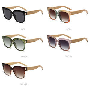 Wood Frame protection <b>Polarized</b> Lens Adult Bamboo Wooden <b>Sunglasses</b> Bamboo Glasses logo Custom - Product Image 1