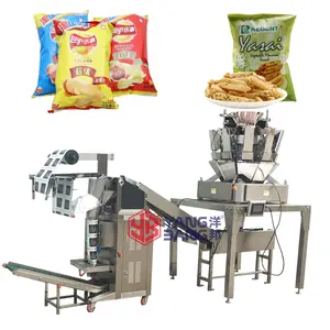 YB-300LD Frozen Food Potato French Fries Packing Machine Potato Chips Packing Machine