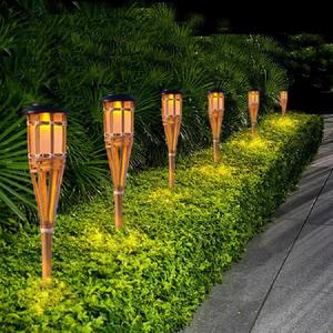96 LED Large Solar Lights Outdoor Garden Waterproof Flickering Flames Torch Lights Luces De <strong>Llamas</strong> Solares Lampara Jardin - Product Image 3