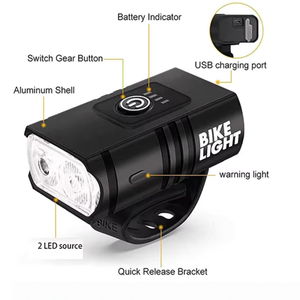 Nhà máy sản xuất đèn xe đạp, đèn trước, đèn sáng mạnh, thiết bị đạp xe, phụ kiện xe đạp đường trường và xe đạp leo núi - Product Image 2