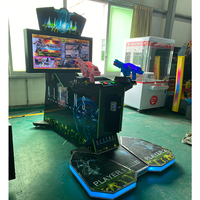Machine de jeu d'arcade classique Old Game Machine Aliens Firepower 3 en 1, simulateur de tir au pistolet, machine de jeu d'arcade Aliens de 42 pouces