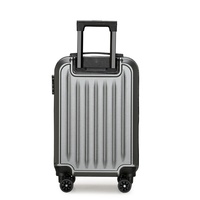 Nouvelle valise de cabine robuste et durable de 20 pouces, plusieurs couleurs, bagage de voyage léger pour étudiants.