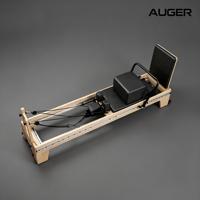 Machine de Pilates Reformer en bois massif à prix d'usine avec boîte de rangement et planche de saut pour studio