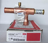 Régulateur de pression de condensation en laiton KVR22 034L0094 pour pièces détachées de chambre froide et condenseur refroidi par air