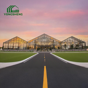 Grande <span class=keywords><strong>maison</strong></span> de <span class=keywords><strong>jardin</strong></span> victorienne en verre et acier pour la décoration d'événements de <span class=keywords><strong>mariage</strong></span>, <span class=keywords><strong>location</strong></span> de lieu de réception ou de fête - Product Image 3