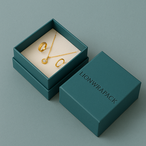 Scatola per Imballaggio Gioielli Personalizzata all'Ingrosso |   Scatola di Carta di Alta Qualità con Inserto <span class=keywords><strong>in</strong></span> Schiuma per Regali o Esposizione al Dettaglio - Product Image 6