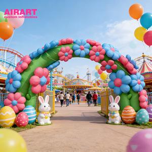Arco Gonfiabile Decorativo con Fiori per l'<span class=keywords><strong>Ingresso</strong></span> Nuziale e la Passata della Sposa - Product Image 2