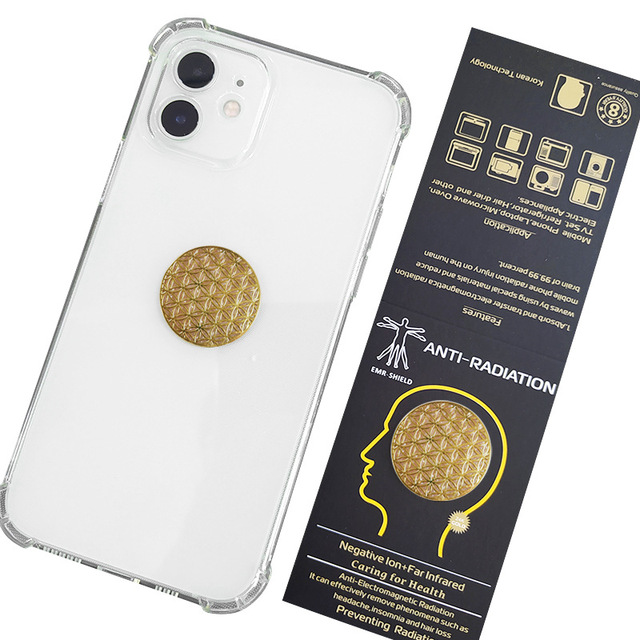 Custom logo Home Emf shields Emf Blocker Stickers Cell Phone Protection Stickers Emf Blocker Anti Radiation for Cell Phone