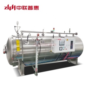 ZLPH Automatic Steam <strong>Sterilizer</strong> Dairy Cartons 121 Degree Thermal Food <strong>Processing</strong> - Product Image 1