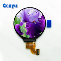 Layar LCD TFT 1,3 Inci GC9A01 IC 240*240 Full View, Produsen Layar LCD Bulat 1,28" untuk Jam Tangan TFT