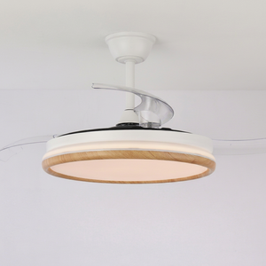 Top Rated Ceiling <b>Fan</b> Manufacturers Focus on OEM ODM Smart DC Motor Ceiling <b>Fans</b> <b>with</b> Integrated LED Light Kit - Product Image 1