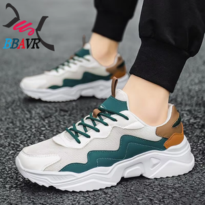 Zapatos de Suela Gruesa para Hombre, Verano y Otoño, Zapatos Deportivos de Malla de Corte Bajo para Adolescentes, Estudiantes, Zapatos Casuales de Malla - Product Image 5