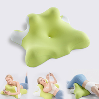 Oreiller Ergonomique Multifonctionnel en Mousse à Mémoire de Forme pour Soutien Cervical, Soulagement des Douleurs au Cou, Lecture Ventrale, et Soutien Lombaire pour Adulte
